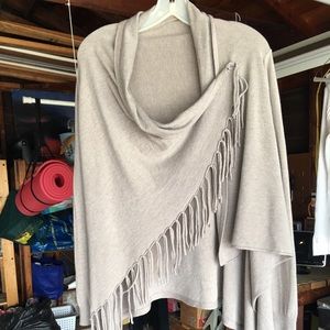 Soft, warm, boho cardigan/wrap great for work!